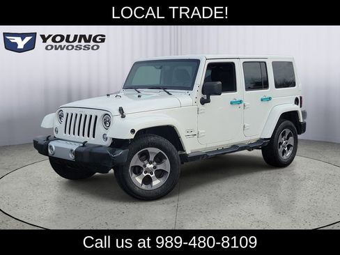 Used 2018 Jeep Wrangler Unlimited Sahara image 1