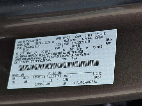 Used 2023 Ford F150 Lariat w/ Equipment Group 502A High AWD/4WD image 29