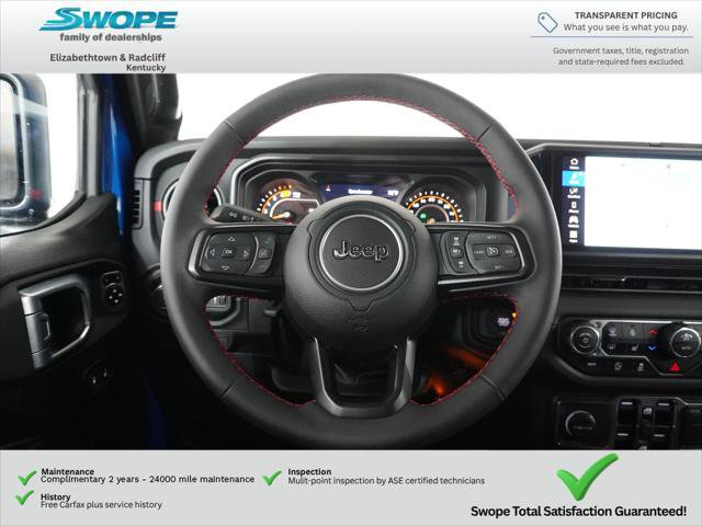 Certified 2024 Jeep Wrangler Unlimited Rubicon w/ Convenience Group AWD/4WD image 15