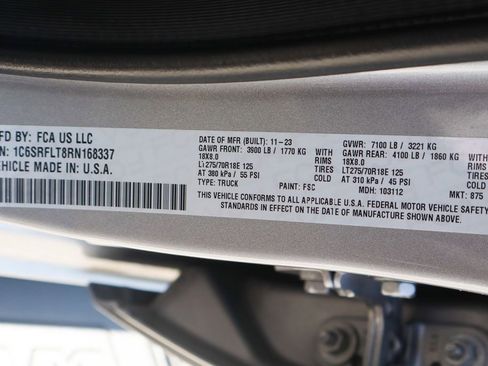 Used 2024 RAM 1500 Rebel w/ Rebel Level 2 Equipment Group image 59