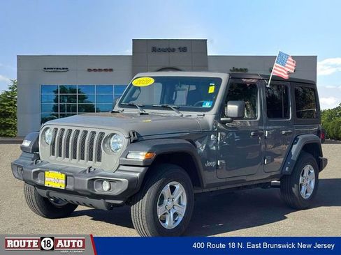 Certified 2020 Jeep Wrangler Unlimited Sport S AWD/4WD image 2