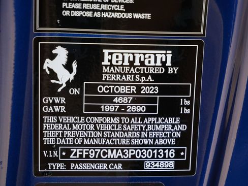 Used 2023 Ferrari 812 GTS RWD image 41