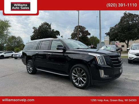 Used 2020 Cadillac Escalade ESV Luxury w/ Escalade Sport Edition AWD/4WD image 1