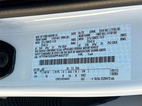 Used 2023 Ford F150 Limited image 36