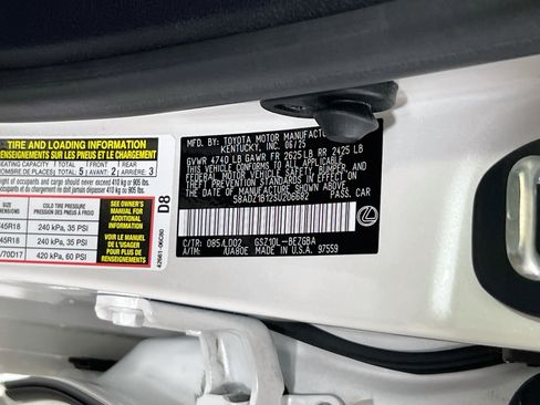 Used 2025 Lexus ES 350 w/ Premium Package FWD image 31