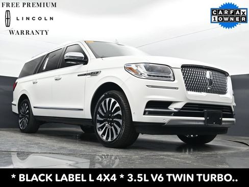 Used 2021 Lincoln Navigator L Black Label w/ Cargo Convenience Package AWD/4WD image 22