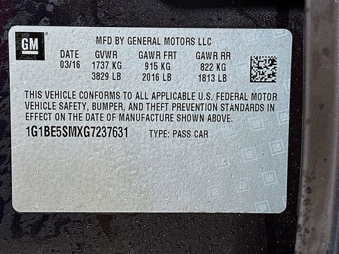 Used 2016 Chevrolet Cruze LT image 28