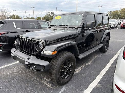 Used 2020 Jeep Wrangler Unlimited Sahara image 1