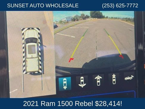 Used 2021 RAM 1500 Rebel w/ Rebel Level 2 Equipment Group AWD/4WD image 41