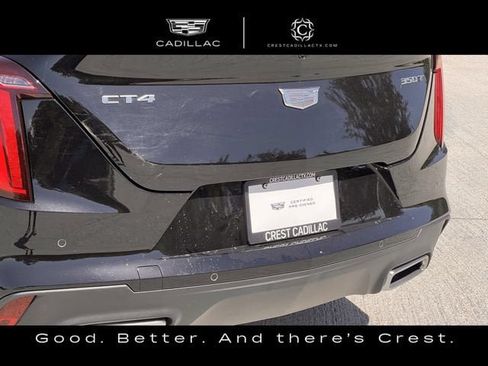 Certified 2024 Cadillac CT4 Luxury w/ Sun And Sound Package RWD image 9
