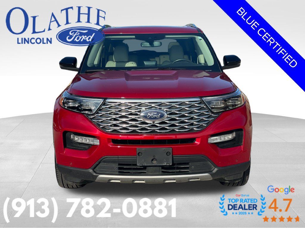 Certified 2024 Ford Explorer Platinum w/ Technology Package AWD/4WD image 9