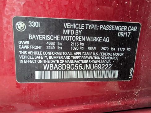 Used 2018 BMW 330i xDrive Sedan AWD/4WD image 38