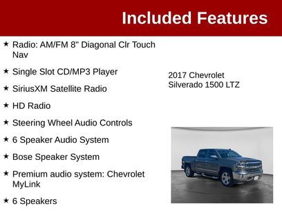 Used 2017 Chevrolet Silverado 1500 LTZ w/ Sport Package