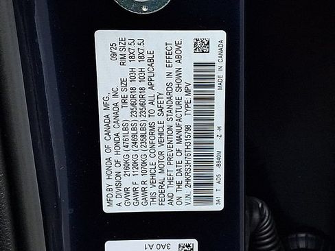 Used 2026 Honda CR-V EX-L image 27