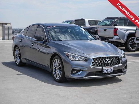 Used 2022 INFINITI Q50 Luxe w/ Cargo Package RWD image 3