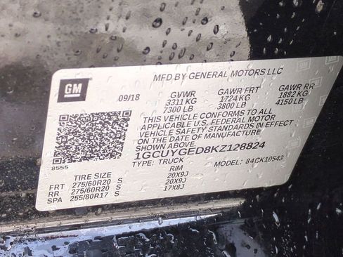 Used 2019 Chevrolet Silverado 1500 LTZ w/ LTZ Premium Package image 20