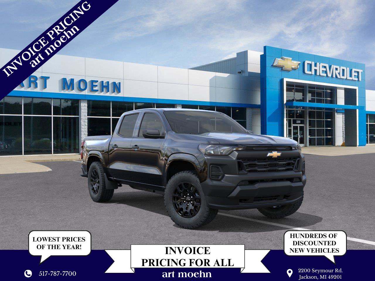 New 2026 Chevrolet Colorado W/T w/ WT Custom Package AWD/4WD image 1