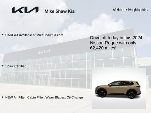 Used 2024 Nissan Rogue SV AWD/4WD image 8