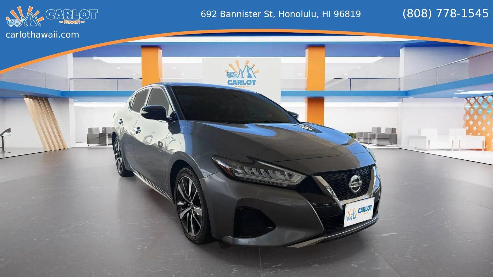 Used 2020 Nissan Maxima 3.5 SV w/ Floor Mat Group FWD image 1
