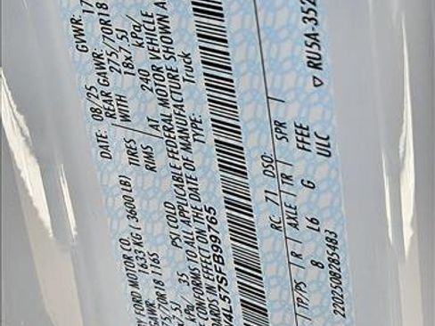 New 2025 Ford F150 Tremor w/ Equipment Group 402A High image 17