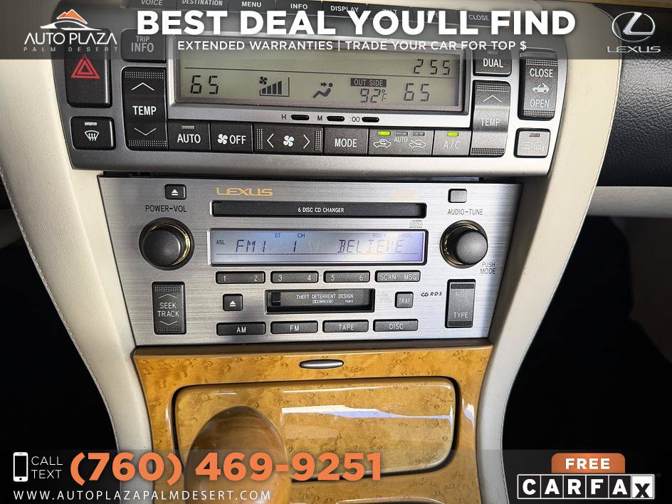 Used 2002 Lexus SC 430 Convertible RWD image 37