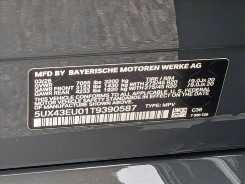 New 2026 BMW X5 xDrive50e w/ M Sport Package AWD/4WD image 19