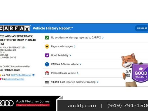 Used 2023 Audi A5 2.0T Premium Plus w/ Premium Plus image 2