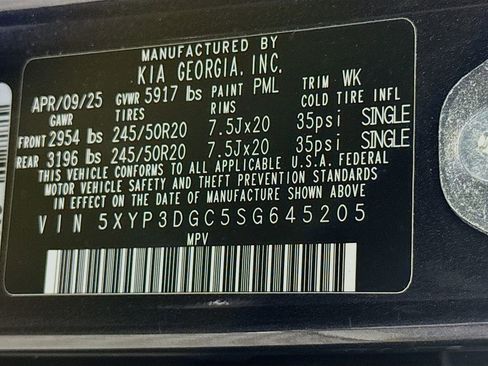 Used 2025 Kia Telluride EX X-Line AWD/4WD image 40