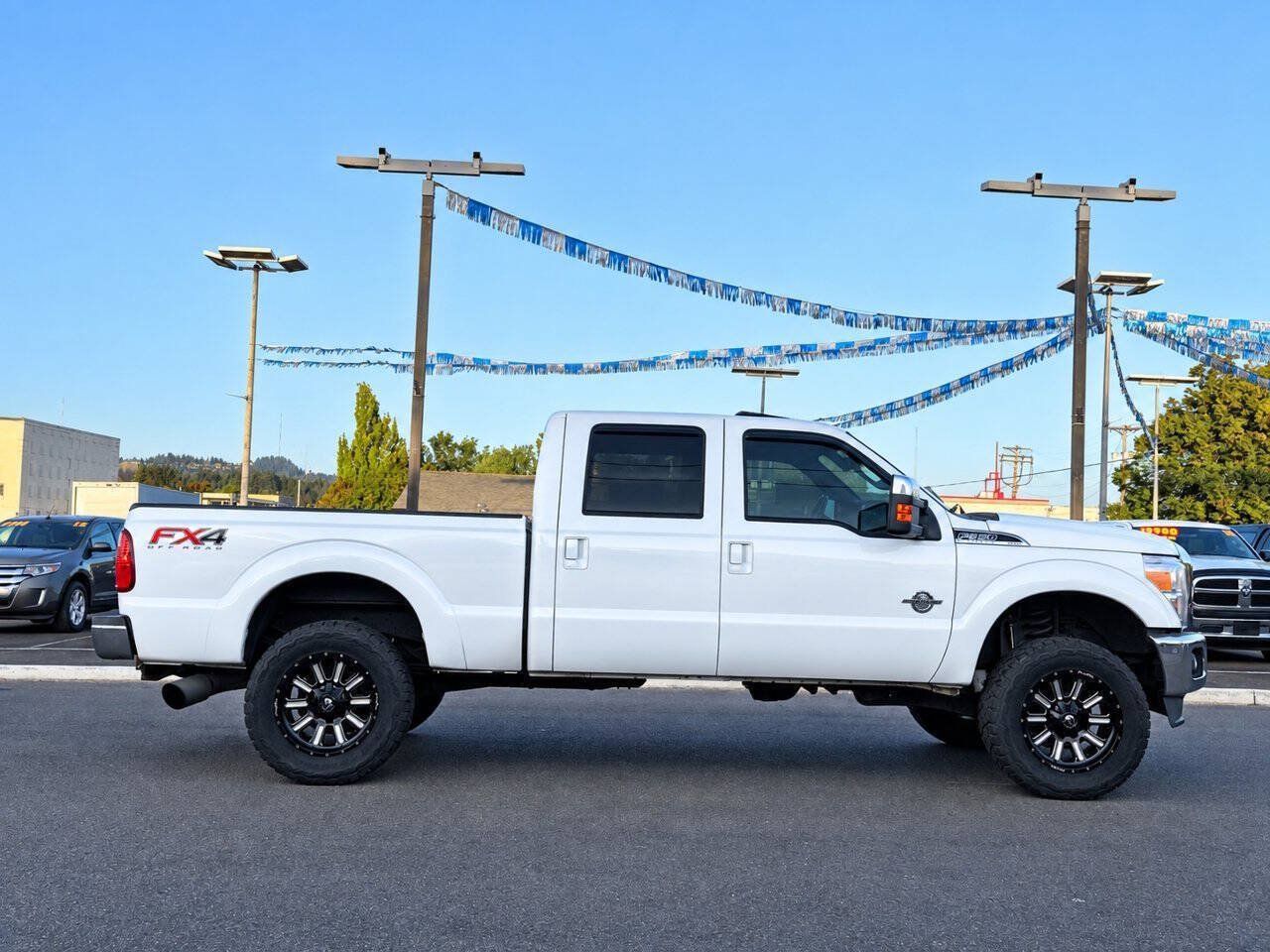 Used 2014 Ford F350 Lariat w/ Lariat Ultimate Package AWD/4WD image 7