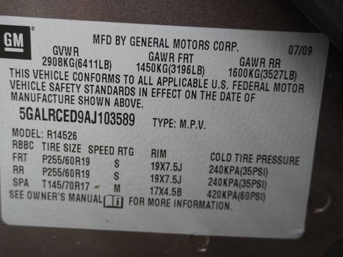 Used 2010 Buick Enclave CXL FWD image 29