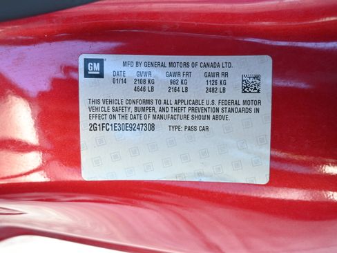 Used 2014 Chevrolet Camaro LT w/ RS Package image 10