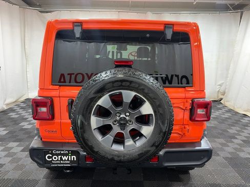 Used 2019 Jeep Wrangler Unlimited Sahara w/ Advanced Safety Group AWD/4WD image 7