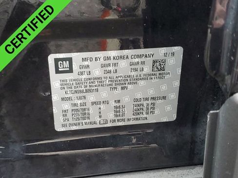 Certified 2020 Chevrolet Trax LS image 31