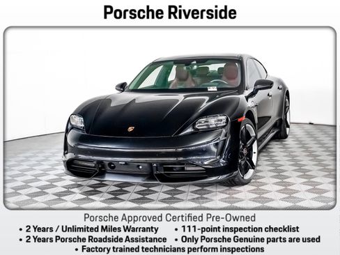 Certified 2022 Porsche Taycan Turbo image 1