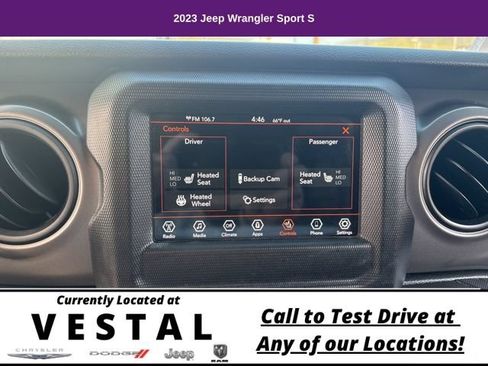 Used 2023 Jeep Wrangler Unlimited Sport AWD/4WD image 15