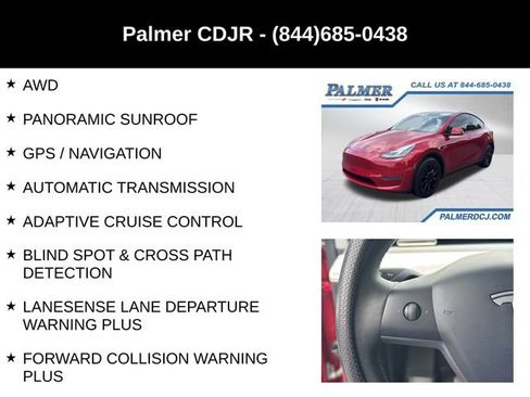 Used 2020 Tesla Model Y Long Range AWD/4WD image 6