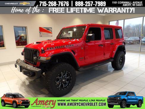 Used 2022 Jeep Wrangler Unlimited Rubicon w/ Trailer Tow Package AWD/4WD image 1