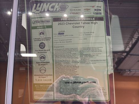 Certified 2023 Chevrolet Tahoe High Country image 42