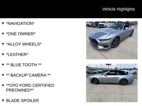 Used 2024 Ford Mustang Premium RWD image 4