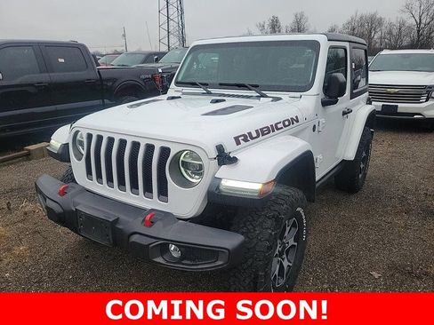 Used 2021 Jeep Wrangler Rubicon w/ Uconnect 4C Nav & Sound Group AWD/4WD image 1