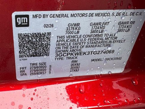 New 2026 Chevrolet Silverado 1500 RST w/ RST Select Package image 39