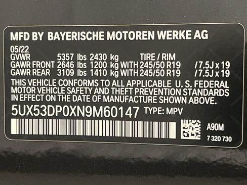Used 2022 BMW X3 xDrive30i w/ Premium Package 2 AWD/4WD image 25