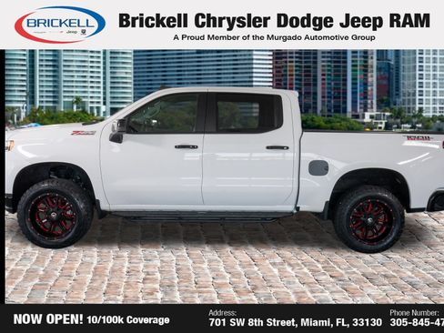 Used 2021 Chevrolet Silverado 1500 LT Trail Boss w/ Convenience Package II AWD/4WD image 4