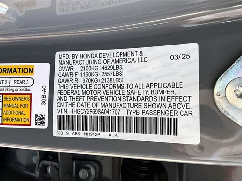 Used 2025 Honda Accord EX-L image 35