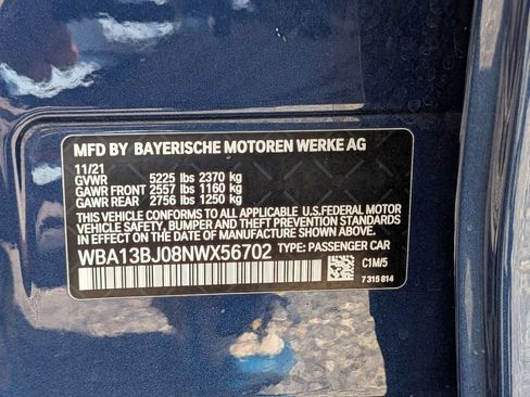 Used 2022 BMW 530i xDrive w/ Convenience Package AWD/4WD image 36