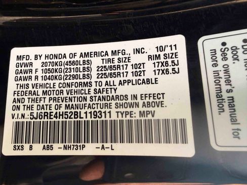 Used 2011 Honda CR-V EX image 32