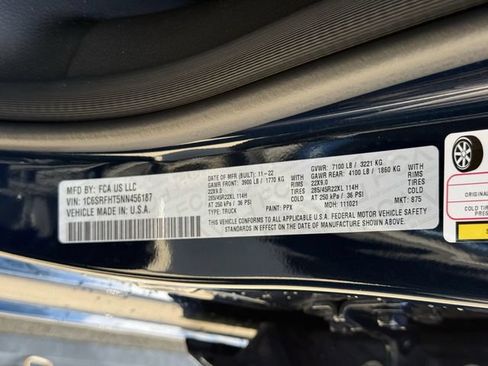 Used 2022 RAM 1500 Limited w/ Night Edition AWD/4WD image 36