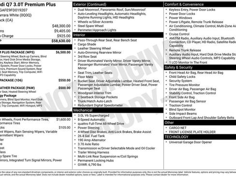 Used 2015 Audi Q7 3.0T Premium Plus w/ Premium Plus Package image 3