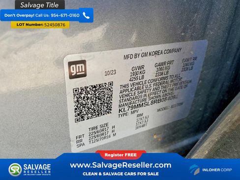 Used 2024 Chevrolet TrailBlazer LS w/ LS Convenience Package FWD image 17