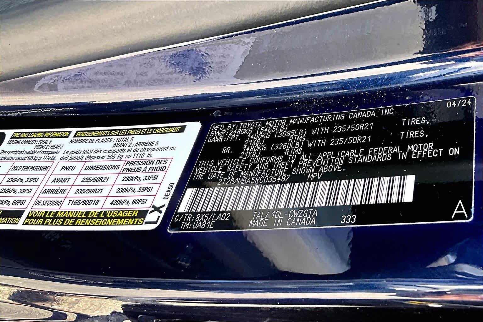 Used 2024 Lexus RX 350 FWD w/ Convenience Package image 35